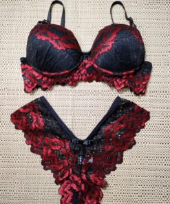 Conjunto Renda Bicolor Monica fabrica de calcinhas fabrica de lingerie lingerie sexy scaled