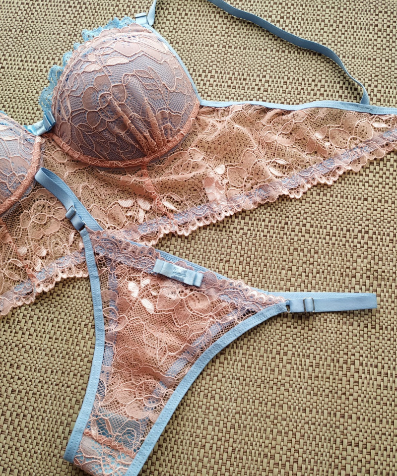 Conjunto Renda Julia romance detalhe