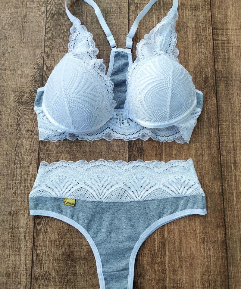 Conjunto Sidneia 16 Conjunto Sidneia branco