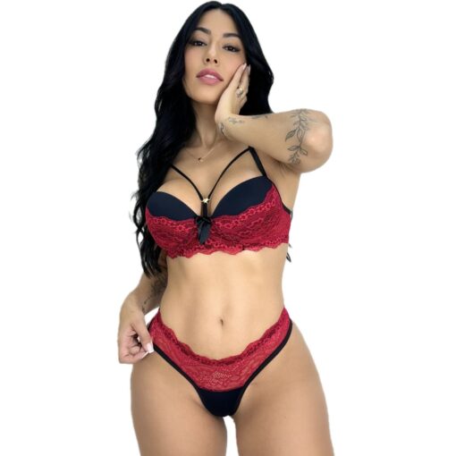 Conjunto Strappy Heart Marcele lingerie barata conjunto lingerie atacado distribuidora de lingerie fabrica de lingerie atacadista roupas intimas langerie feminina scaled
