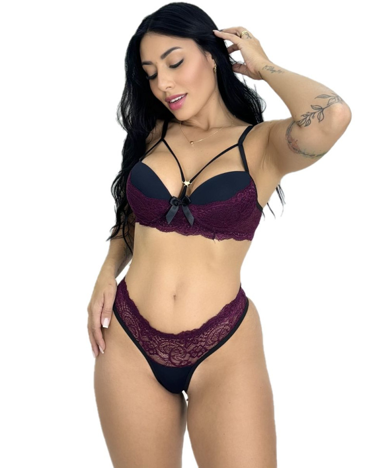 Conjunto Strappy Heart Marcele lingerie barata conjunto lingerie atacado distribuidora de lingerie fabrica de lingerie atacadista roupas intimas  scaled