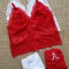 Conjunto cropped em renda Jessica cores 1