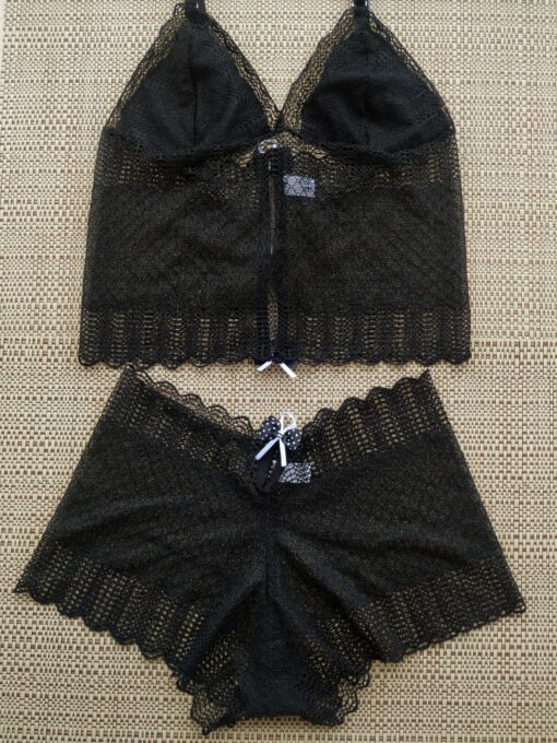 Conjunto cropped em renda - Jéssica - Imagem 6