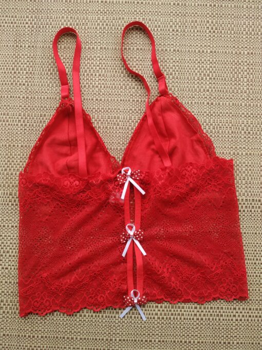 Conjunto cropped em renda - Jéssica - Imagem 3