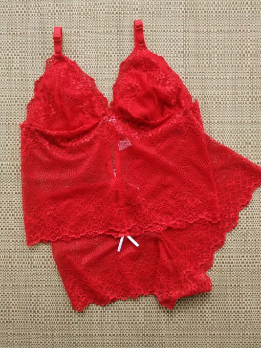 Conjunto cropped em renda - Jéssica - Imagem 4