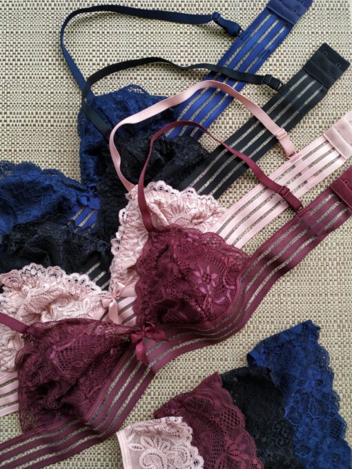 Conjunto sem bojo Anitta sutiã sexy scaled scaled