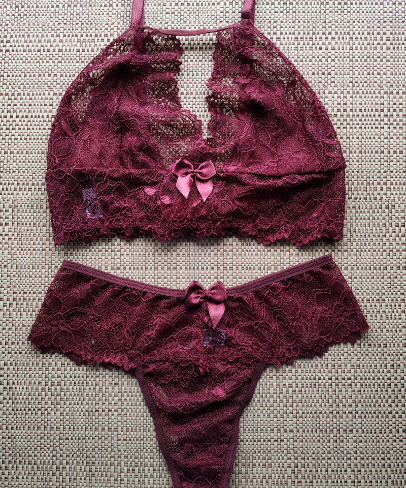 Conjunto sem bojo - Luma - Rubro, GG
