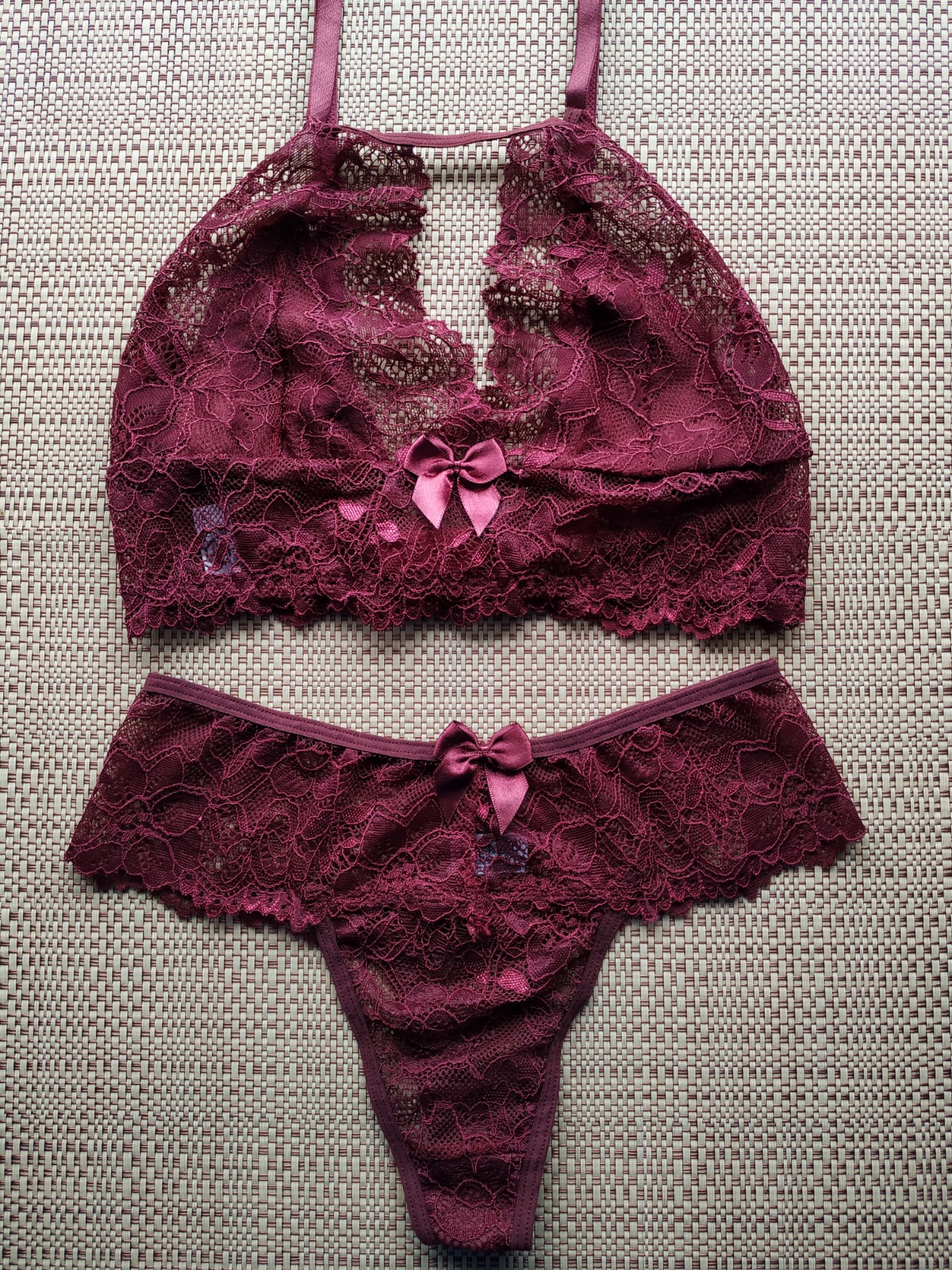 Conjunto sem bojo - Luma - Rubro, GG