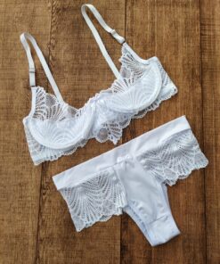 Conjunto sem bojo Natalia branco