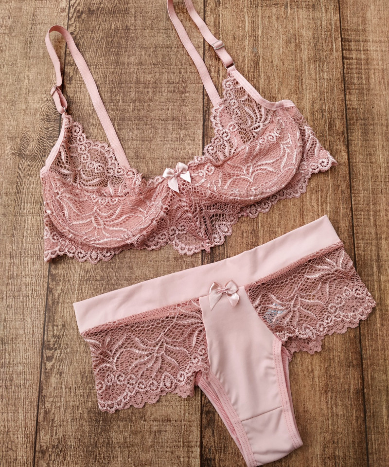 Conjunto sem bojo Natalia - Romance, GG