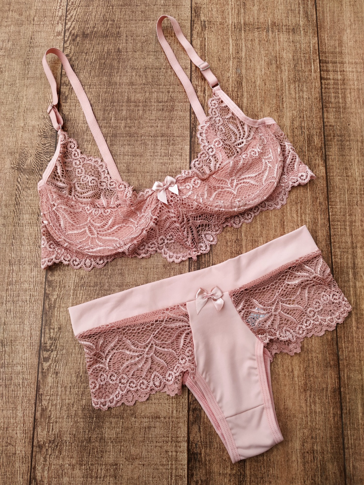 Conjunto sem bojo Natalia - Romance, P
