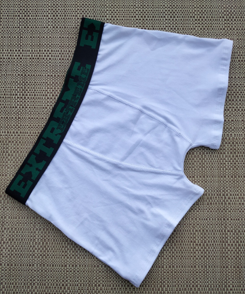Cueca Boxer Algodão 14 Cueca Boxer Algodao branco