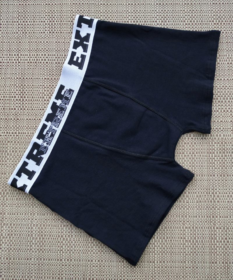 Cueca Boxer Algodão - Preto, P