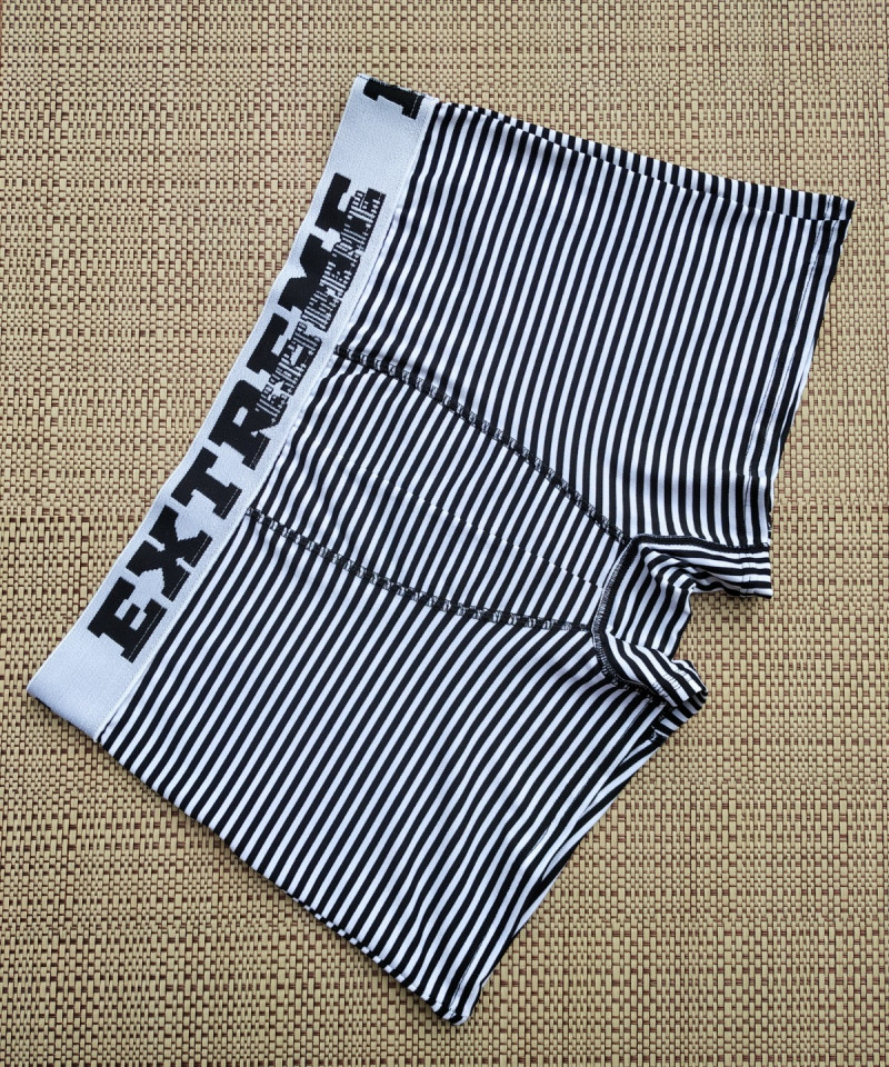 Cueca Boxer Listrada Confort 16 Cueca Boxer Listrada Confort branco