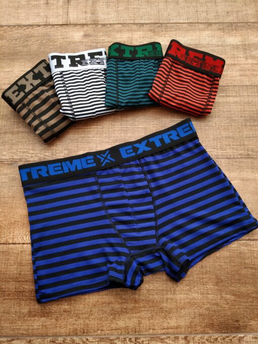 Cueca Boxer Listrada Confort