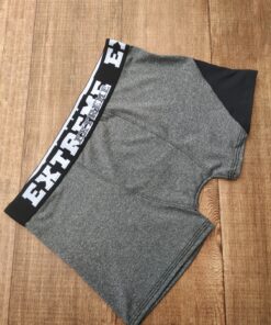 Cueca Boxer Mescla preto