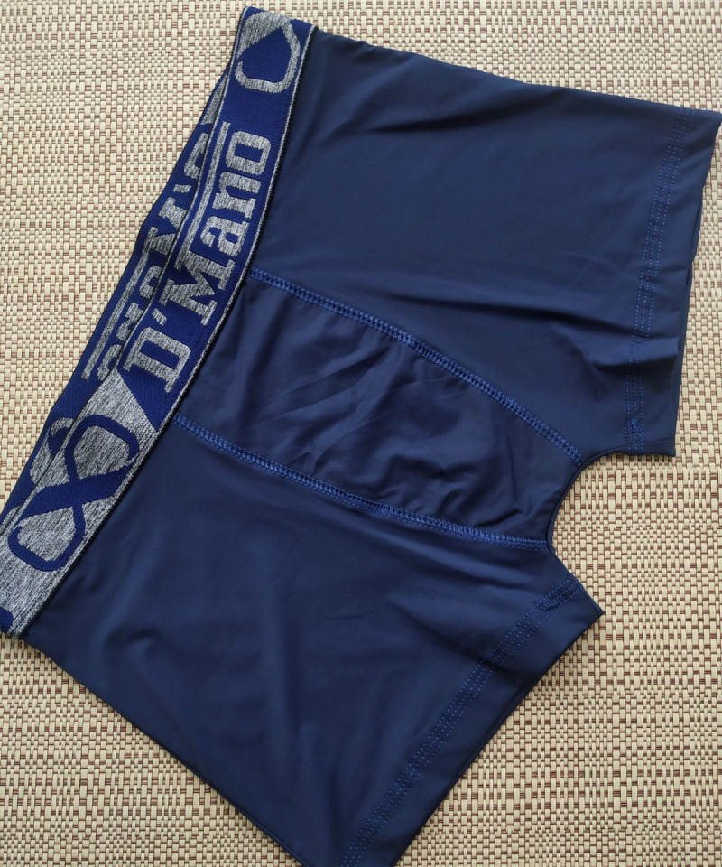 Cueca Boxer Microfibra Poliamida marinho