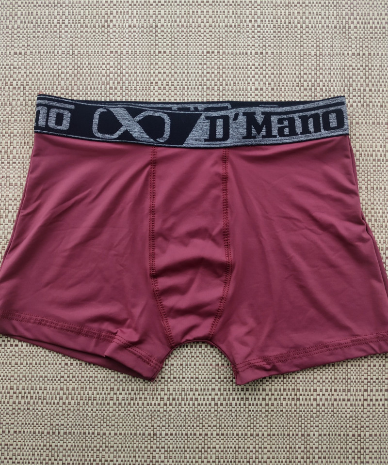 Cueca Boxer Microfibra Poliamida rubro
