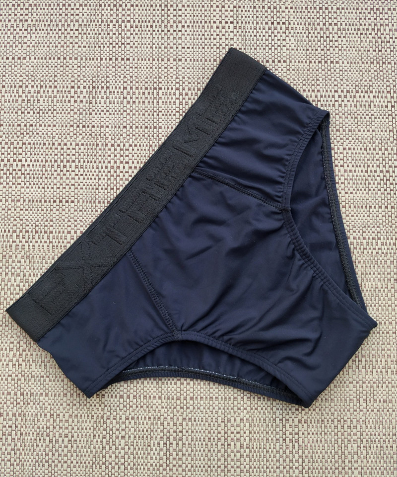 Cueca Slip Microfibra Poliamida - Preto, GG