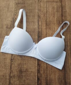 Sutiã Microfibra Reforçado PLUS SIZE - Branco, 50