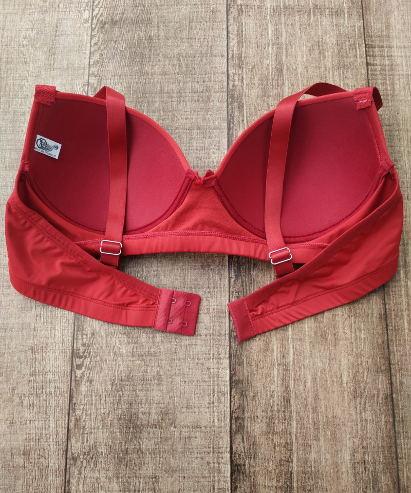 Sutiã Microfibra Reforçado PLUS SIZE 14 Sutia Microfibra Reforcado PLUS SIZE costas