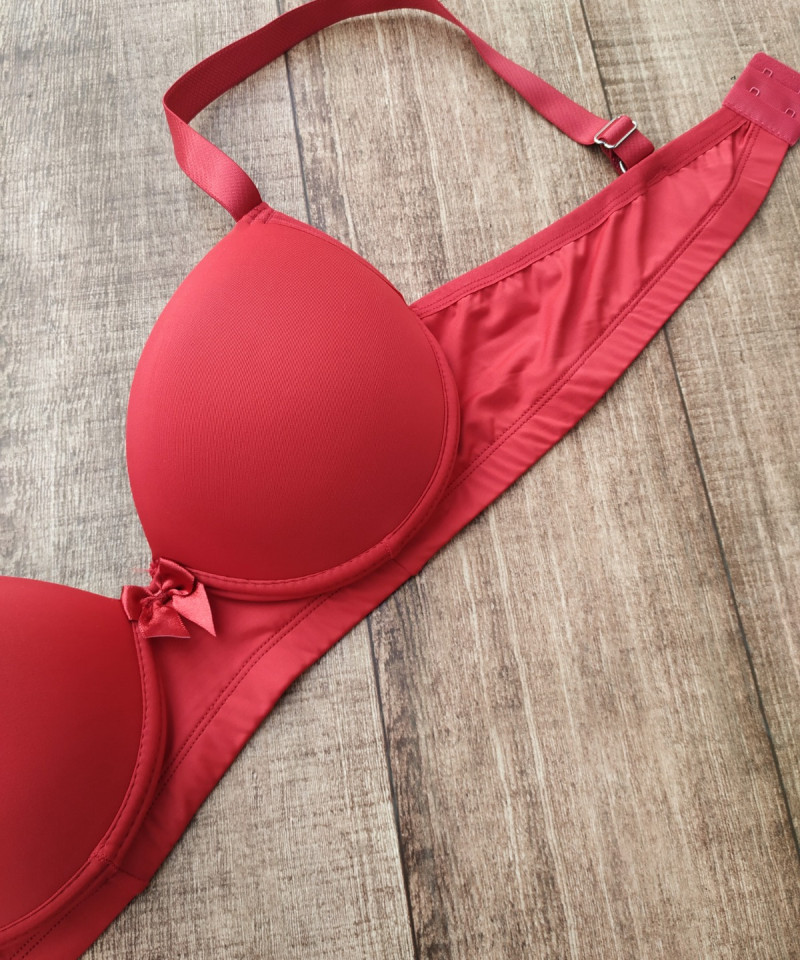 Sutiã Microfibra Reforçado PLUS SIZE 13 Sutia Microfibra Reforcado PLUS SIZE rubi detalhe