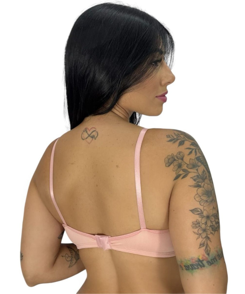 Sutiã Mirelly 14 Sutia Mirelly branco aberto