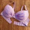 Sutia Plus Size Simone lilas detalhe