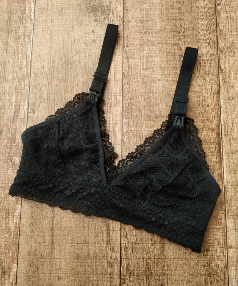 Sutiã de Amamentação Mylla 12 Sutia de Amamentacao Mylla preto