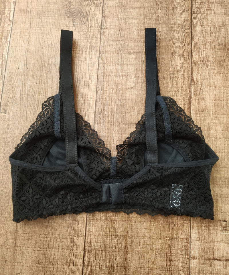 Sutiã de Amamentação Mylla 13 Sutia de Amamentacao Mylla preto costas