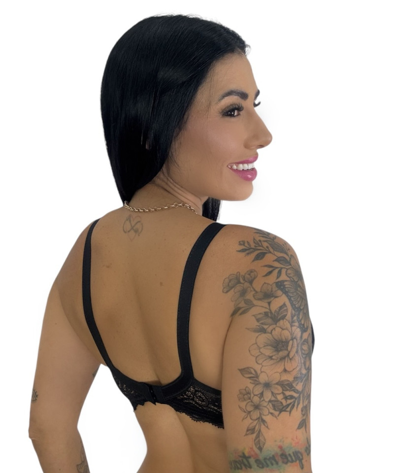 Sutiã de amamentação renda com bojo - Marilia 16 Sutia de amamentacao renda com bojo Marilia romance detalhe