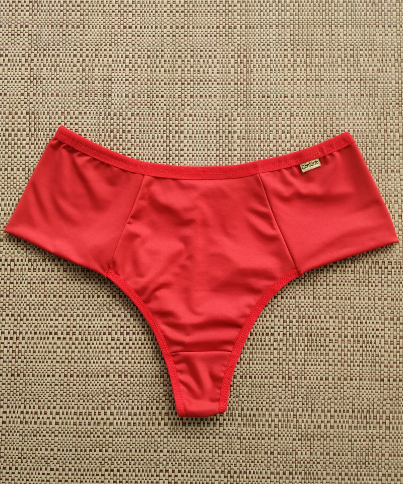 Tanga Fio Duplo - Tânia - Vermelho, GG