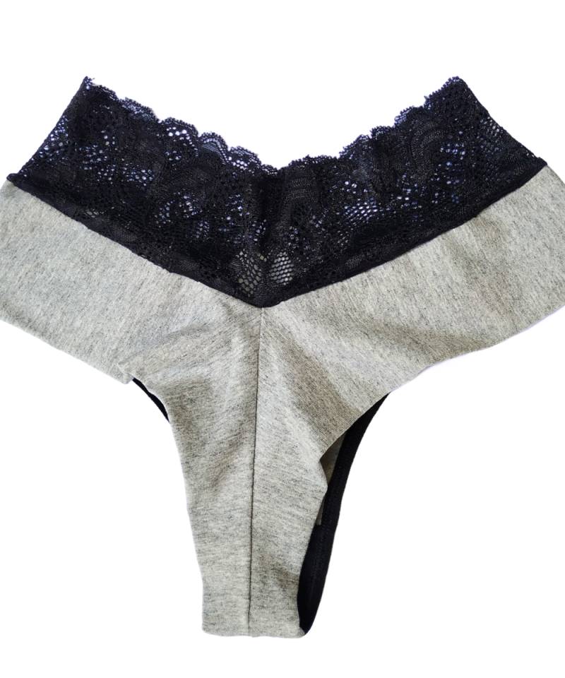 Calcinha Denise preto costas