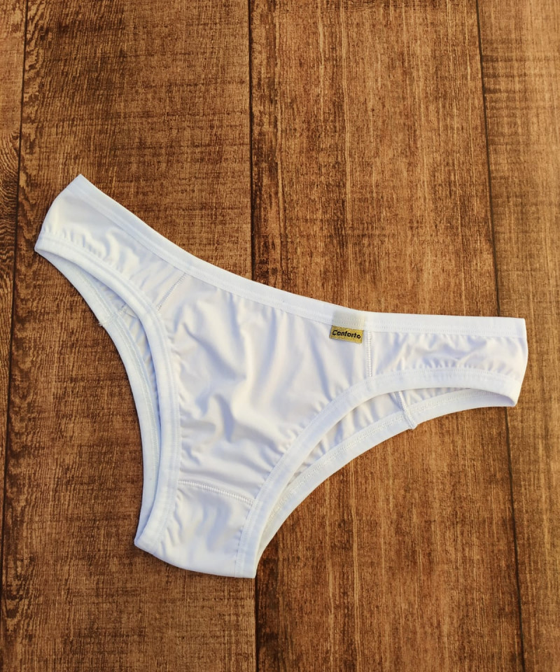 Calcinha Geisa - Branco, GG