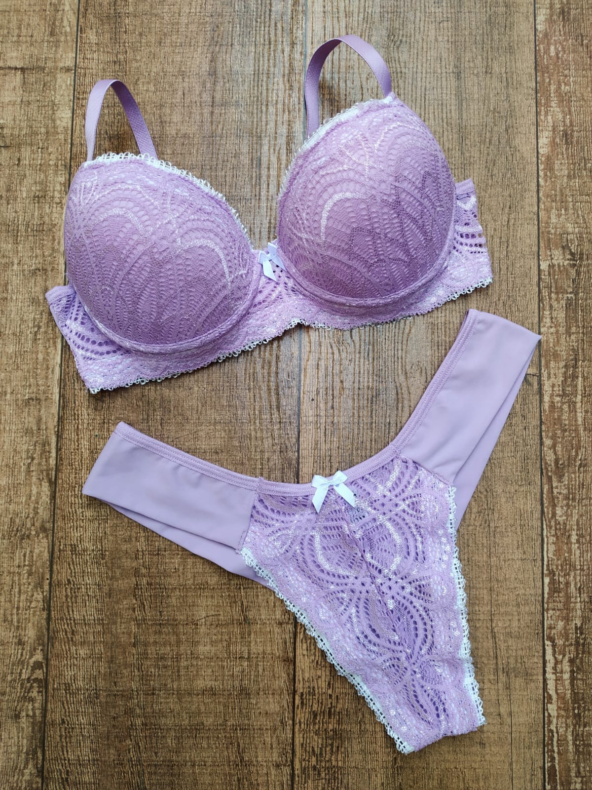 Conjunto Cibelle - Lilás, P
