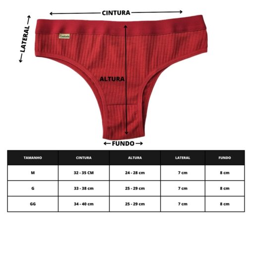 Calcinha Gisele - Imagem 9
