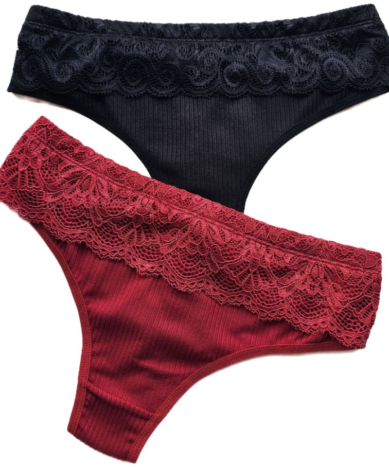 Calcinha Kendra 20 Calcinha Kendra rubi e preto