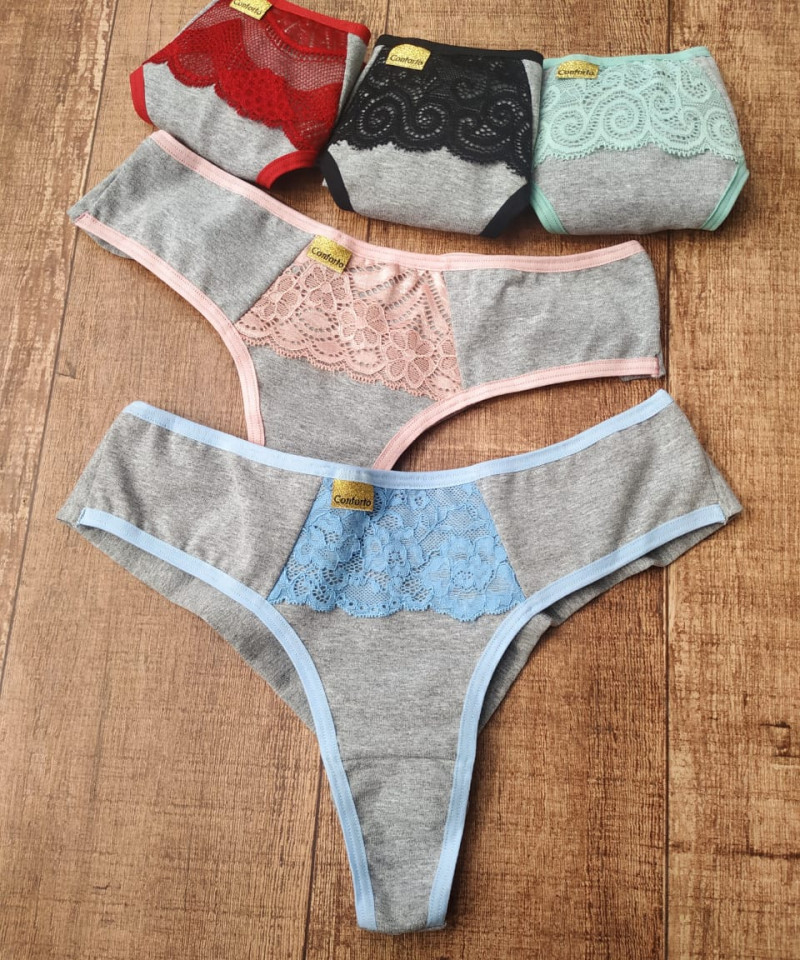 Calcinha Ursula 17 Calcinha Angelina cores capa