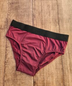 Cueca Slip Microfibra Poliamida - Rubro, GG