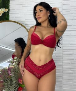 Conjunto Esmeralda rubi