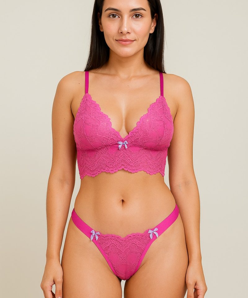 Conjunto Lingerie sem bojo Marrie