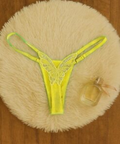 Calcinha Borboleta - Amarelo, M